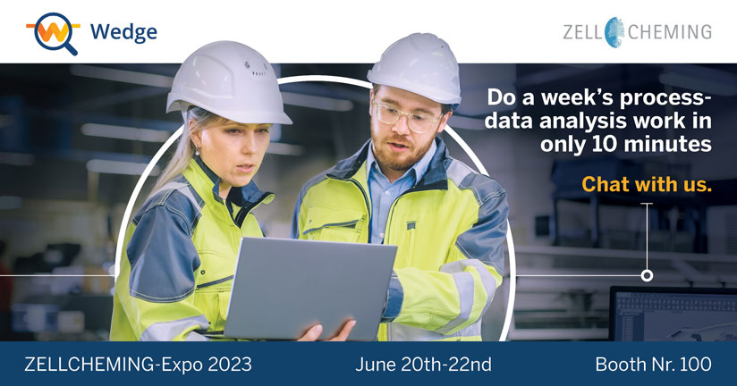 We invite you to take the great opportunity to meet our industrial data analytics experts Juergen Missel, Matti Häkkinen, and Teemu Möykkylä to discuss if Wedge could be the system for your process improvement.